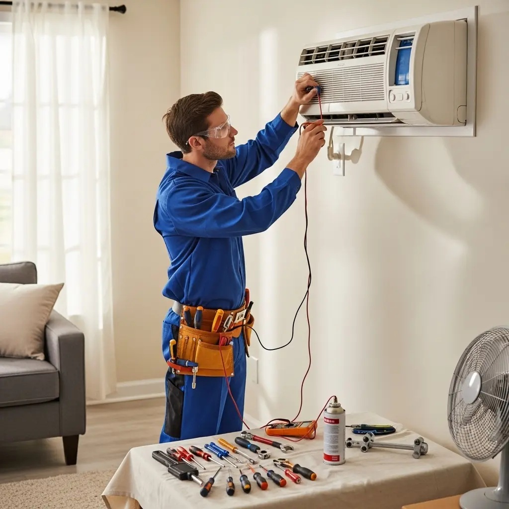 Yenimahalle Hisense Hisense klima gaz dolumu ve bakım – Enerji verimliliği artırıldı. - Teknik servis örneği